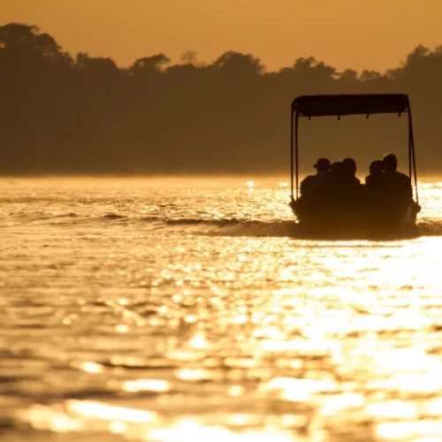 boat safari tanzania