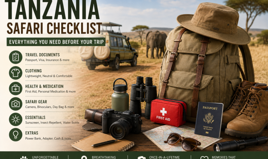Tanzania Safari Checklist (2026/2027): Everything You Need Before Your Trip